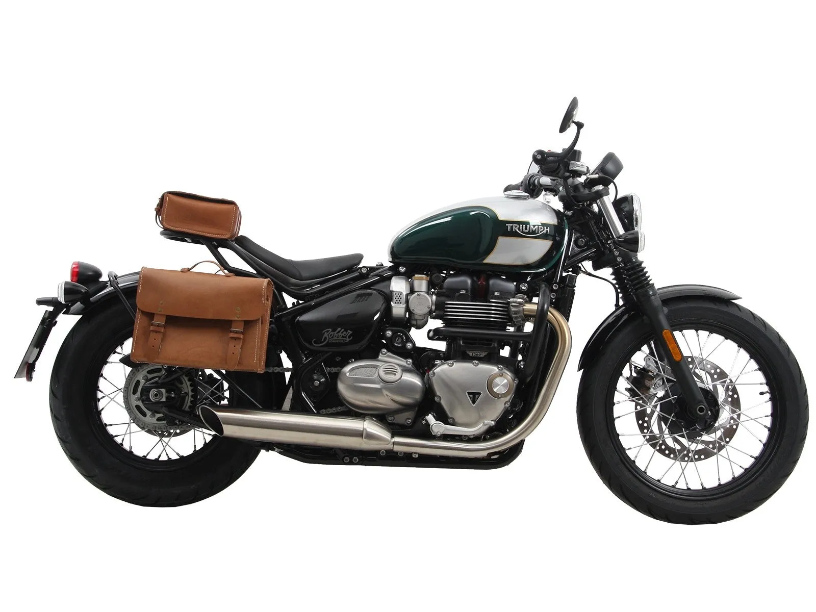Triumph Bonneville Bobber Carrier - Sidecase Carrier 'C-Bow'