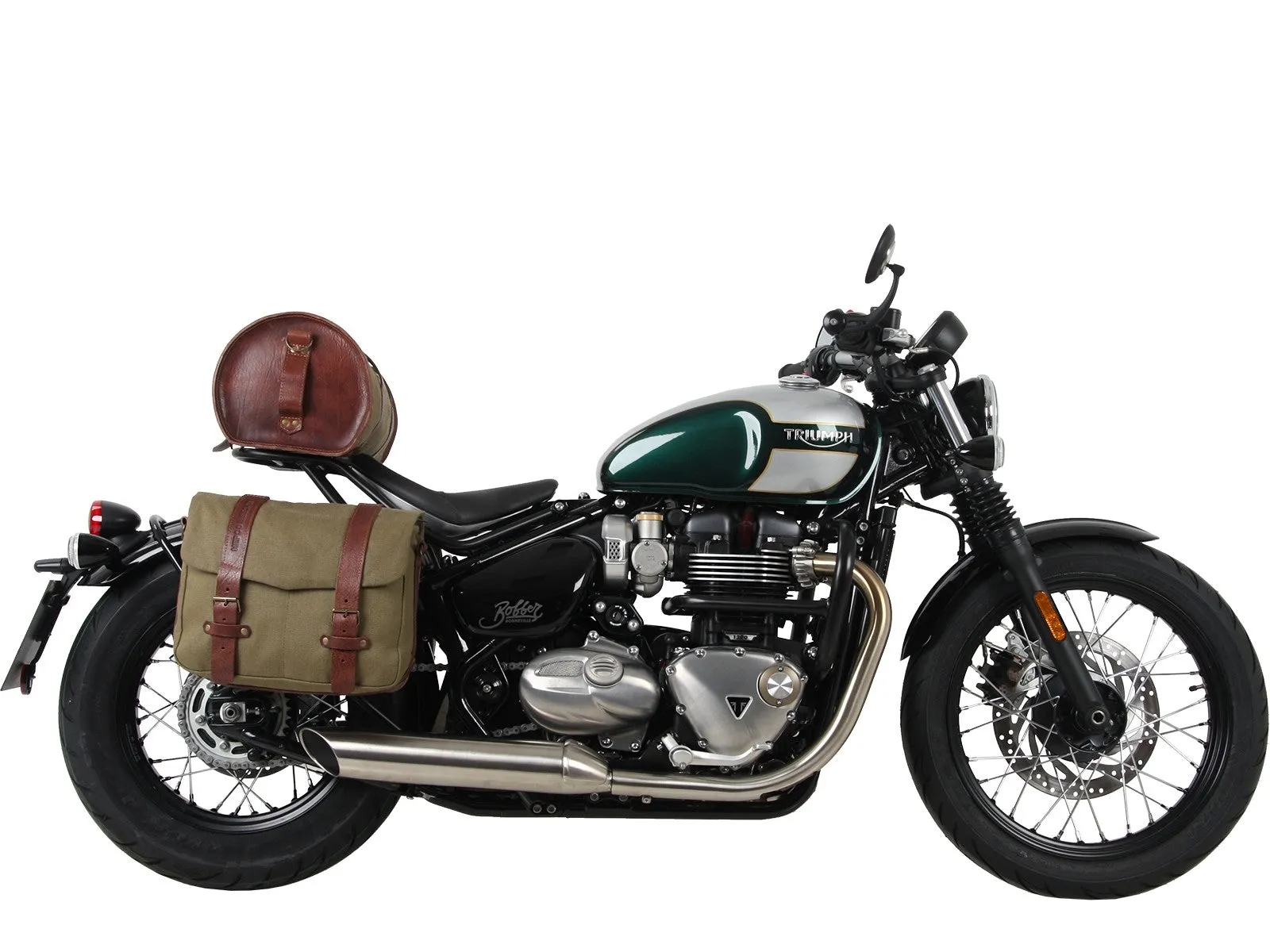 Triumph Bonneville Bobber Carrier - Sidecase Carrier 'C-Bow'