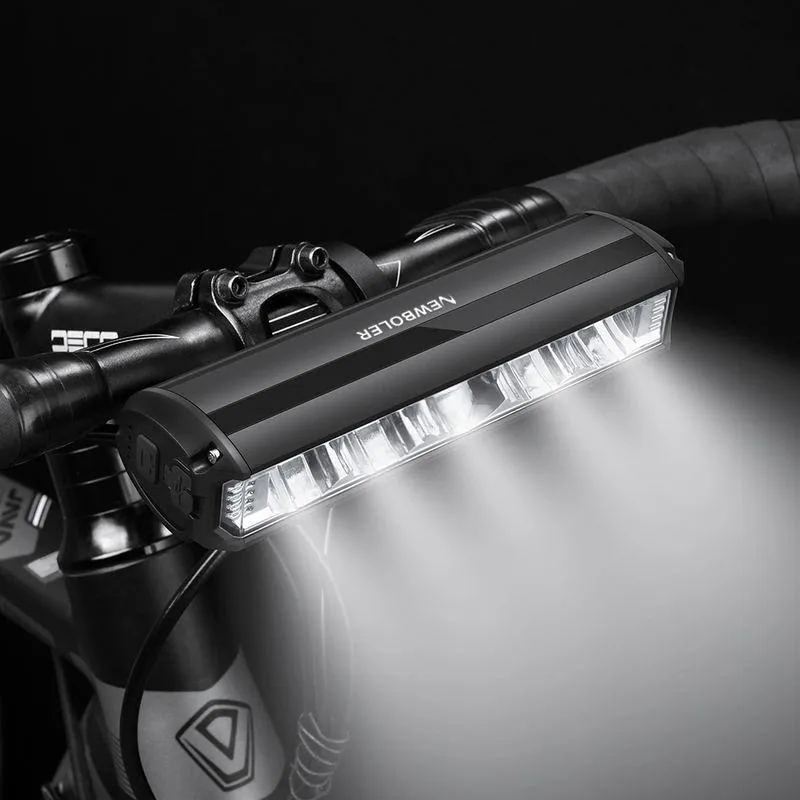 Ultra Bright 6000 Lumen Bike Light with Power Bank