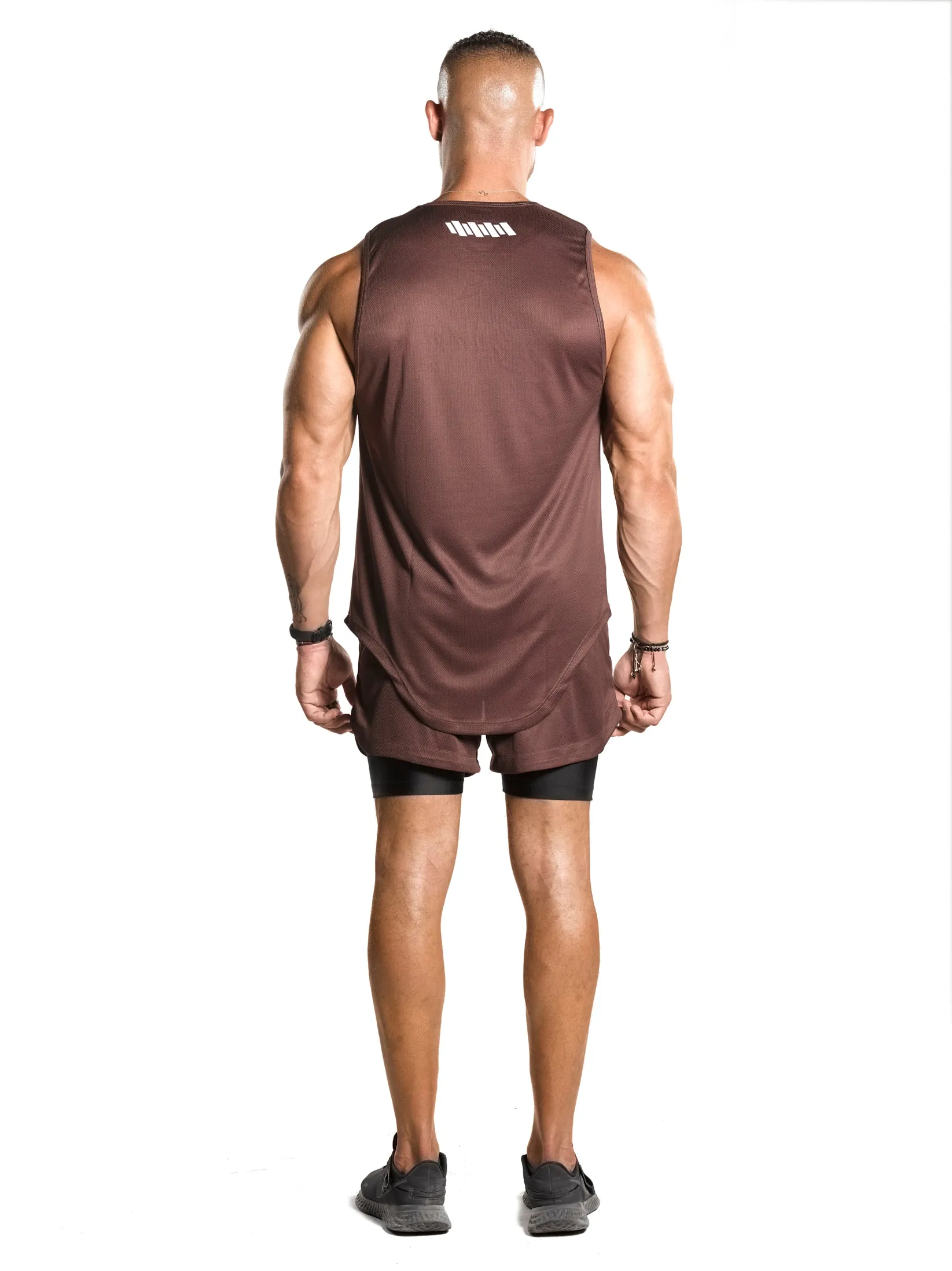 ULTRA Scalloped Tank [Brown]