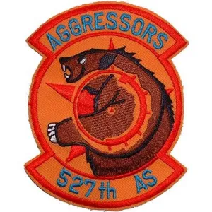 US Military USAF Aggressors 527th AS Patch