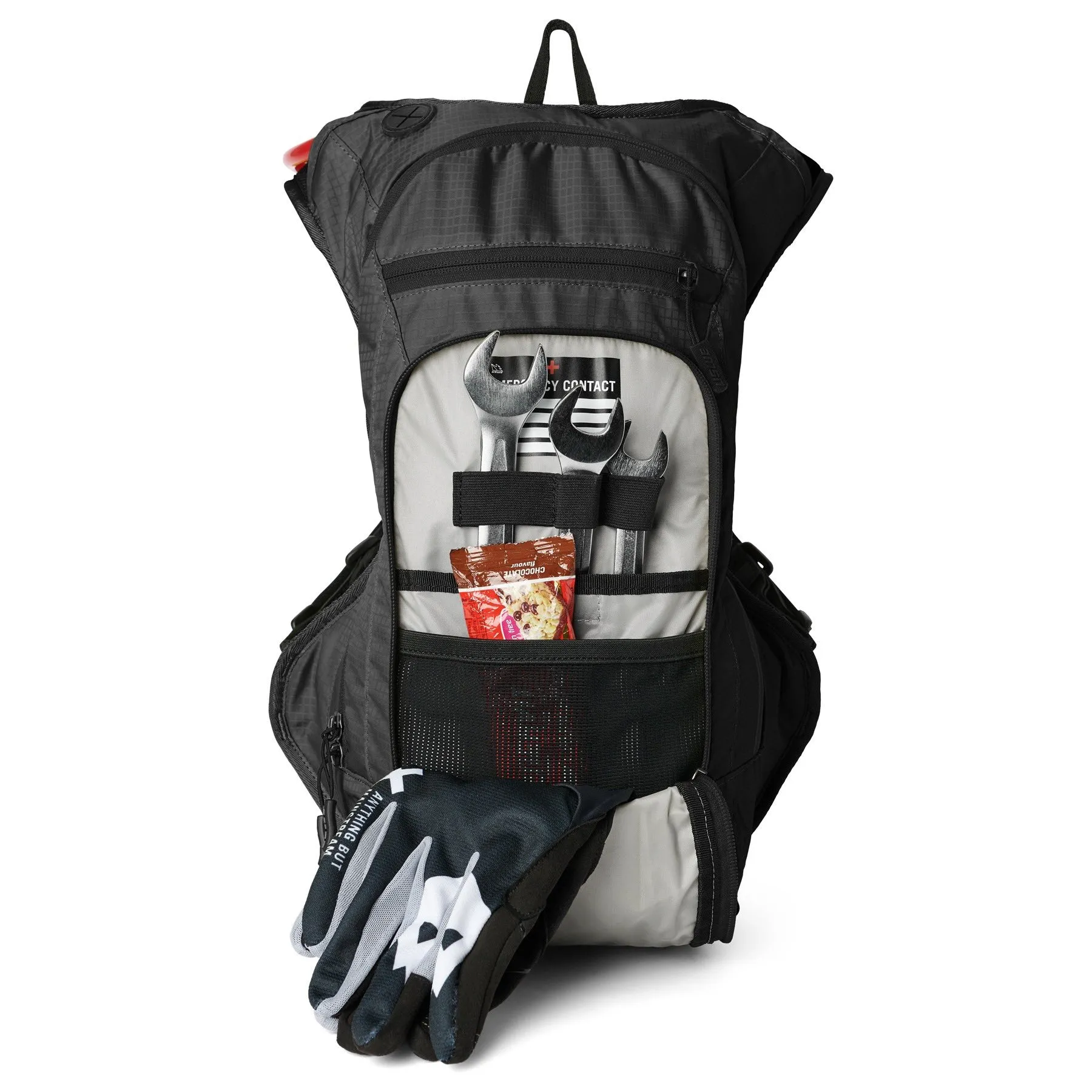 USWE Outlander Moto 9L Hydration System Backpack - Black