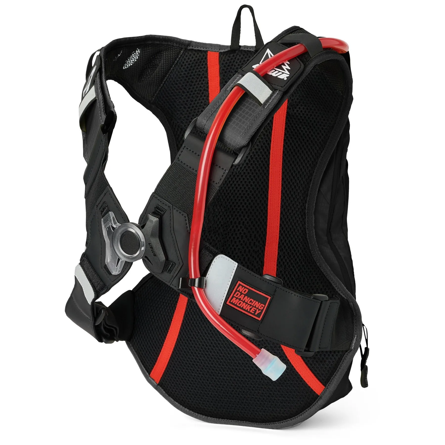 USWE Outlander Moto 9L Hydration System Backpack - Black