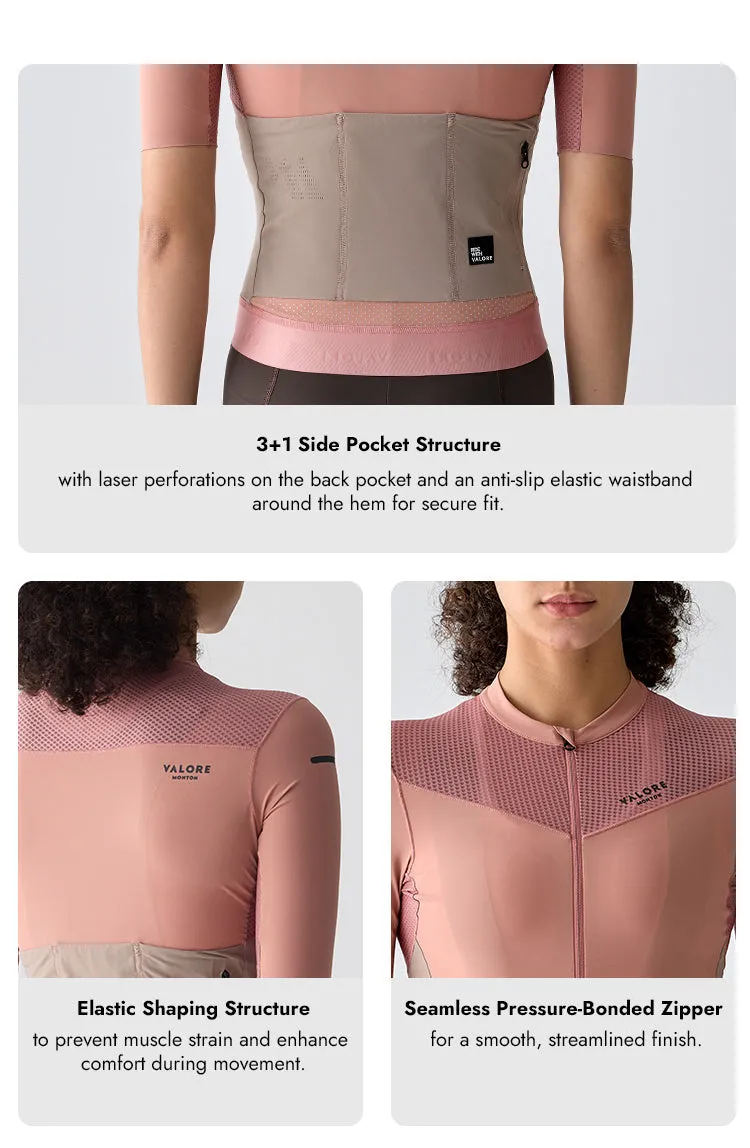 VALORE SHORT SLEEVE JERSEY WOMENS STRAORDINARIO ORIENTAL PINK
