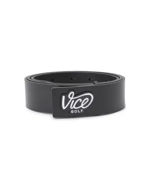 Vice Golf Atelier Women's Embrace Basic Leather Belt - Black