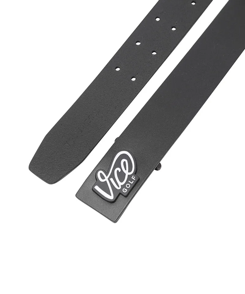 Vice Golf Atelier Women's Embrace Basic Leather Belt - Black