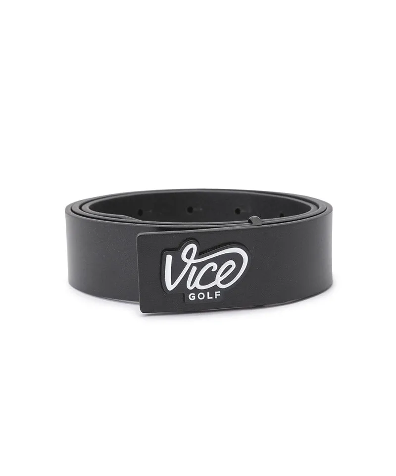 Vice Golf Atelier Women's Embrace Basic Leather Belt - Black