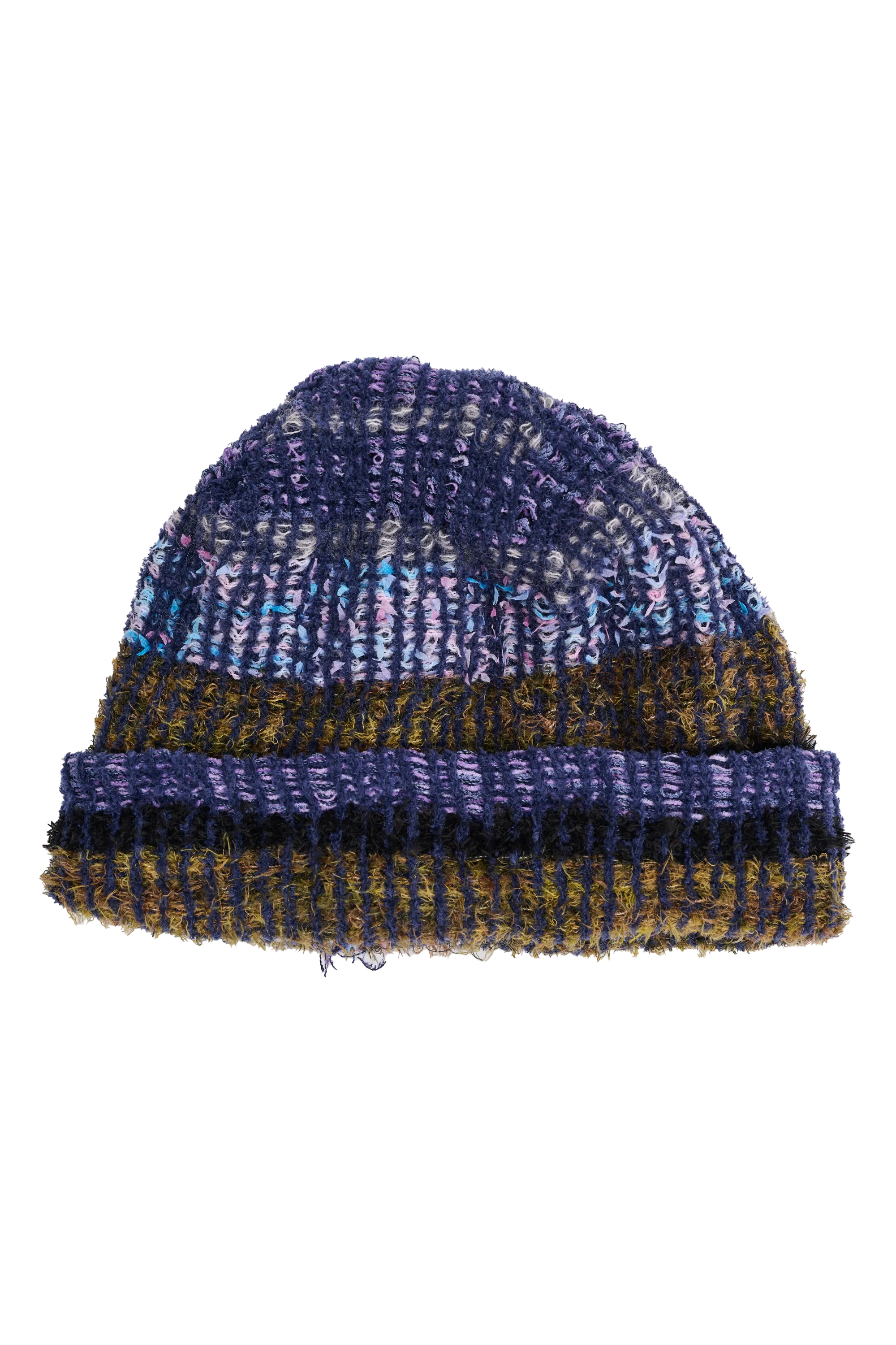 VITELLI PURPLE PLAID WINTER HAT