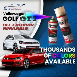 Volkswagen Golf GTI MK6 MK7 Premium Stone Chip AEROSOL Spray Paint, All colours