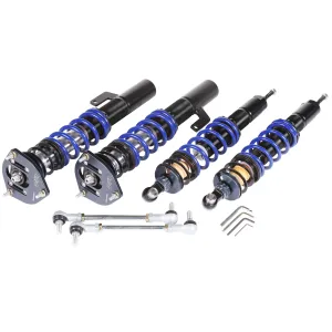 VWRacingLine TrackSport Coilover Kit (2 Way Adjustable) All MK5/6 Golf Platform IRS Models inc. 4wd