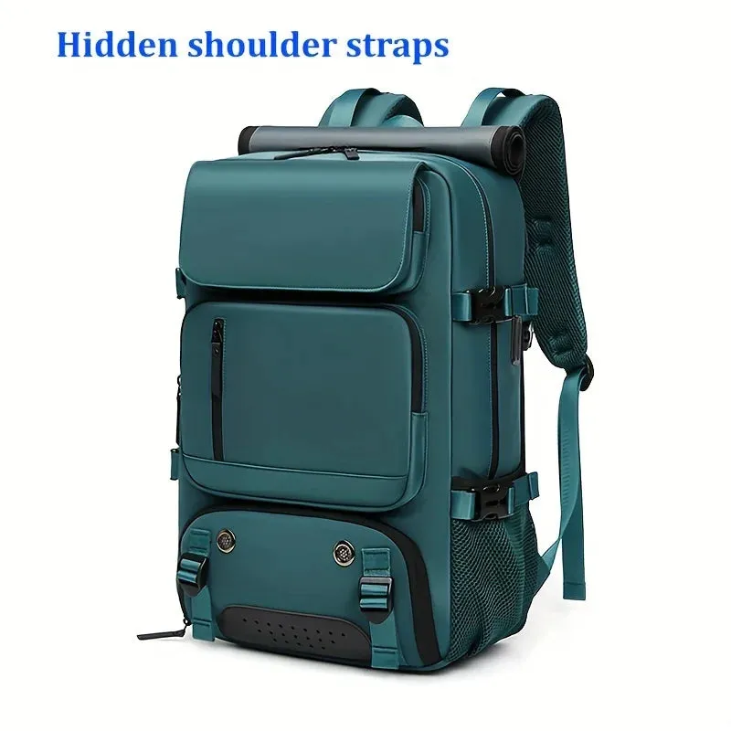 Waterproof 16-Inch Business Laptop Backpack for Women - Versatile Travel Companion for Hiking and Camping