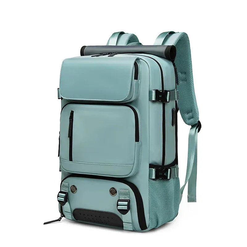 Waterproof 16-Inch Business Laptop Backpack for Women - Versatile Travel Companion for Hiking and Camping