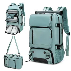 Waterproof 16-Inch Business Laptop Backpack for Women - Versatile Travel Companion for Hiking and Camping