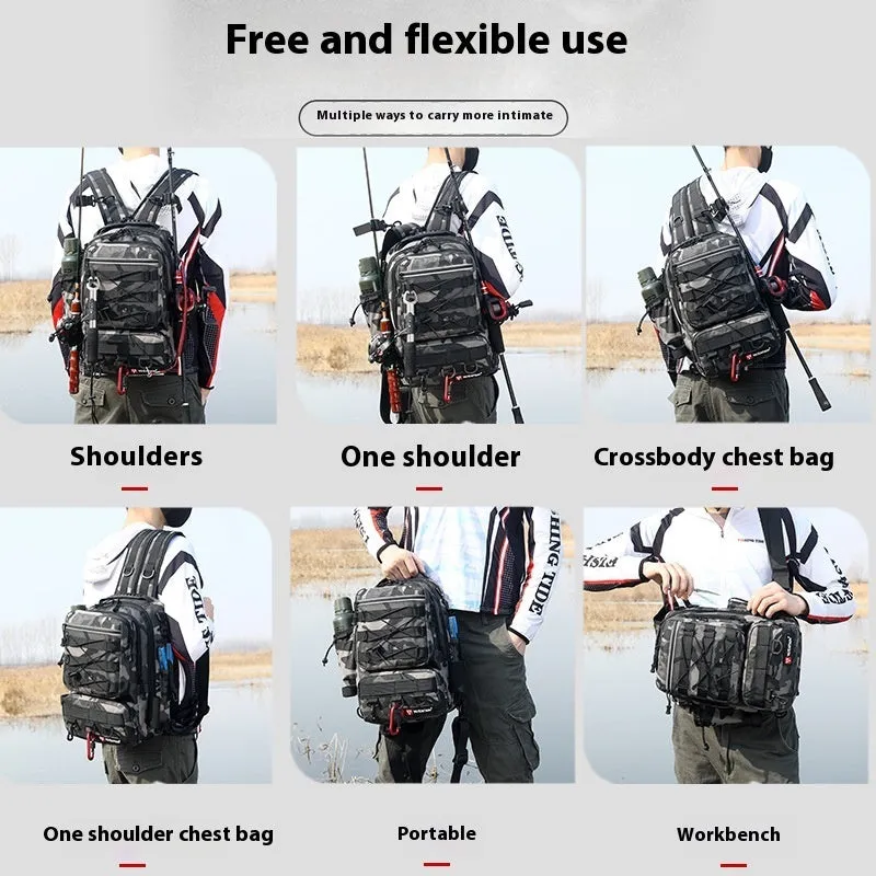 Waterproof Multifunctional Fishing Outdoor Equipment Fishing Bag