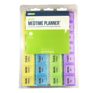Weekly Medtime Pill Box