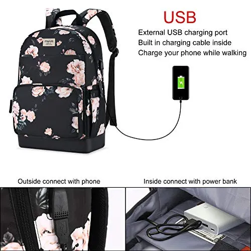 Women's Polyester Anti-Theft Stylish Casual Day Pack Bag
