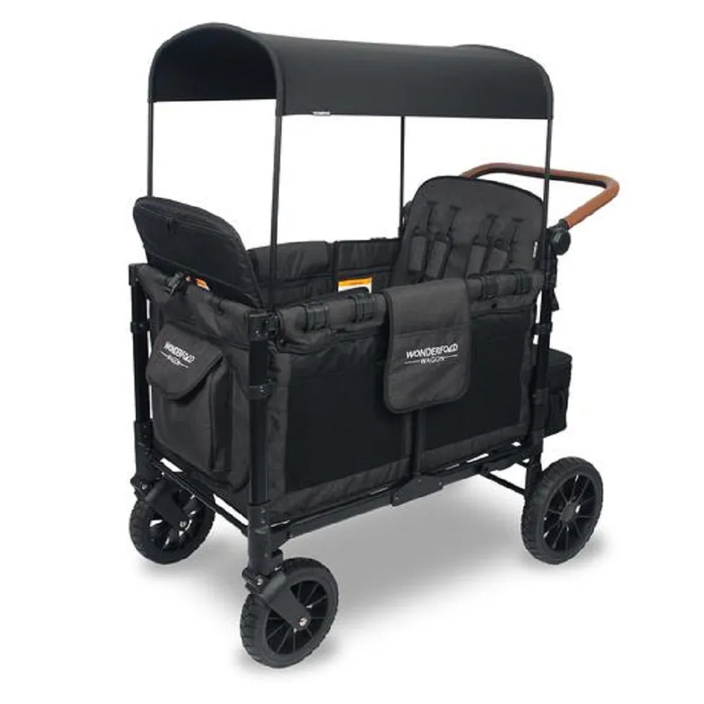 Wonderfold W4 Luxe Quad Stroller Wagon