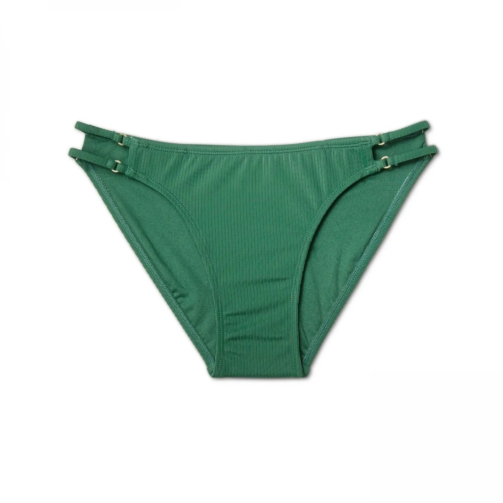 Xhilaration Women's Ribbed Ring Hipster Bikini Bottom